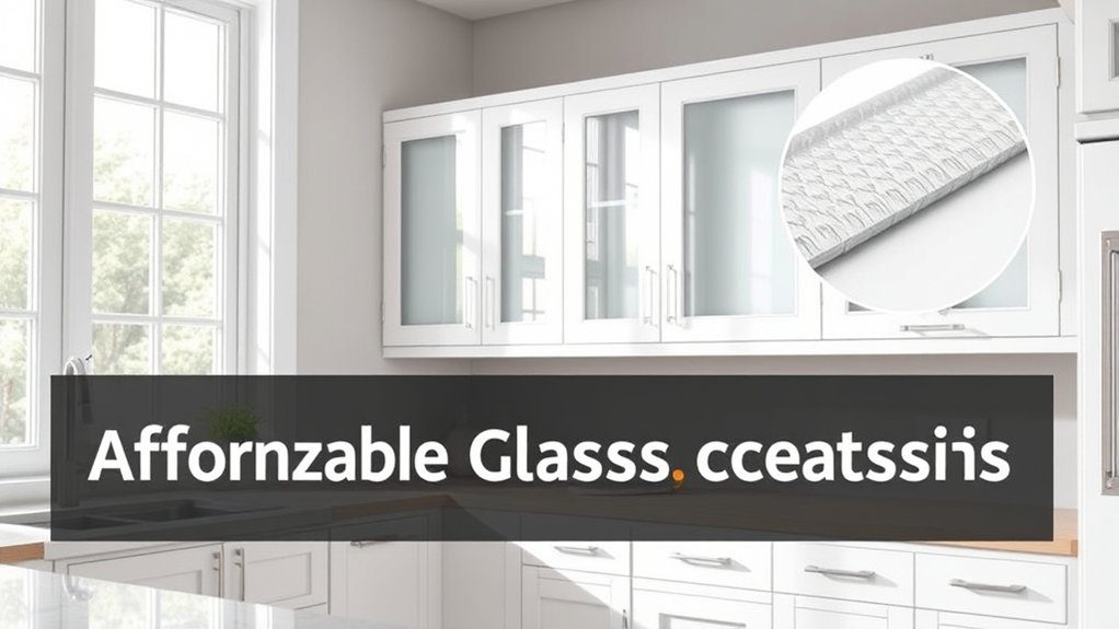 affordable durable glass inserts
