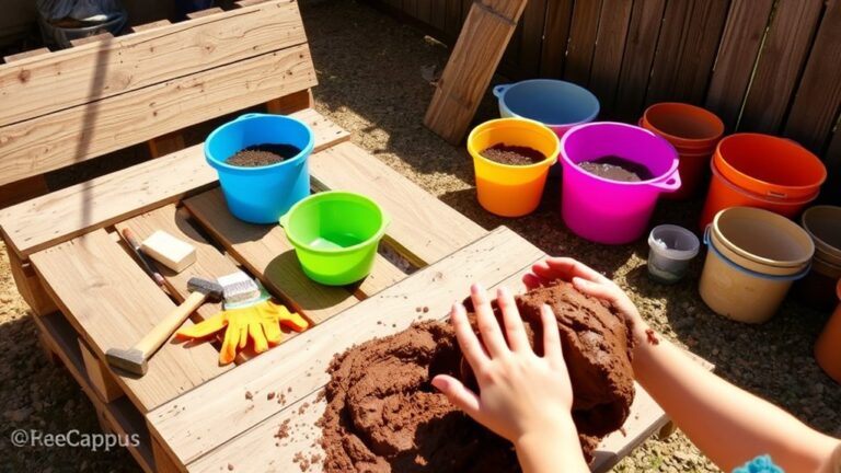 build a mud kitchen