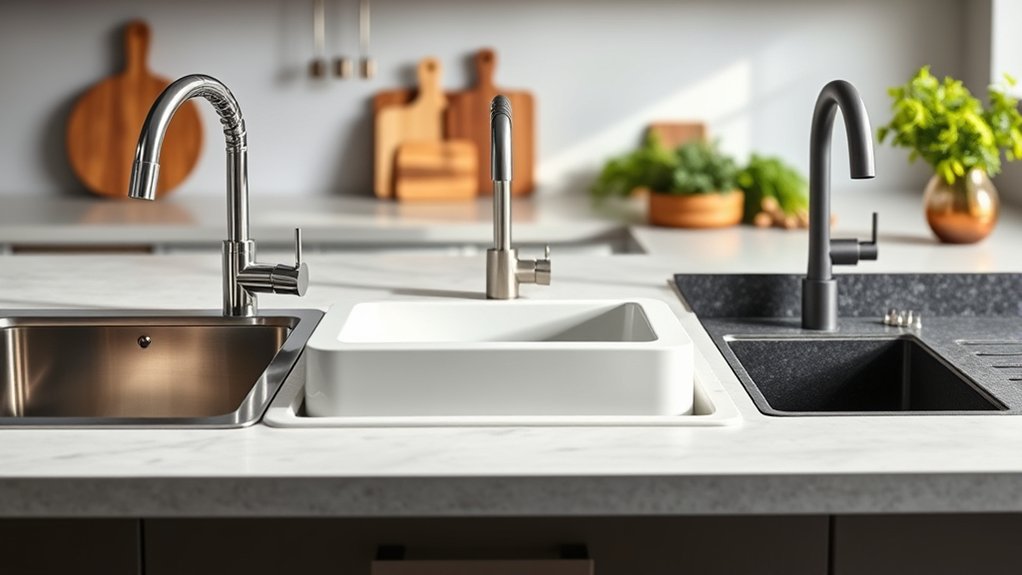 choose sink based on habits