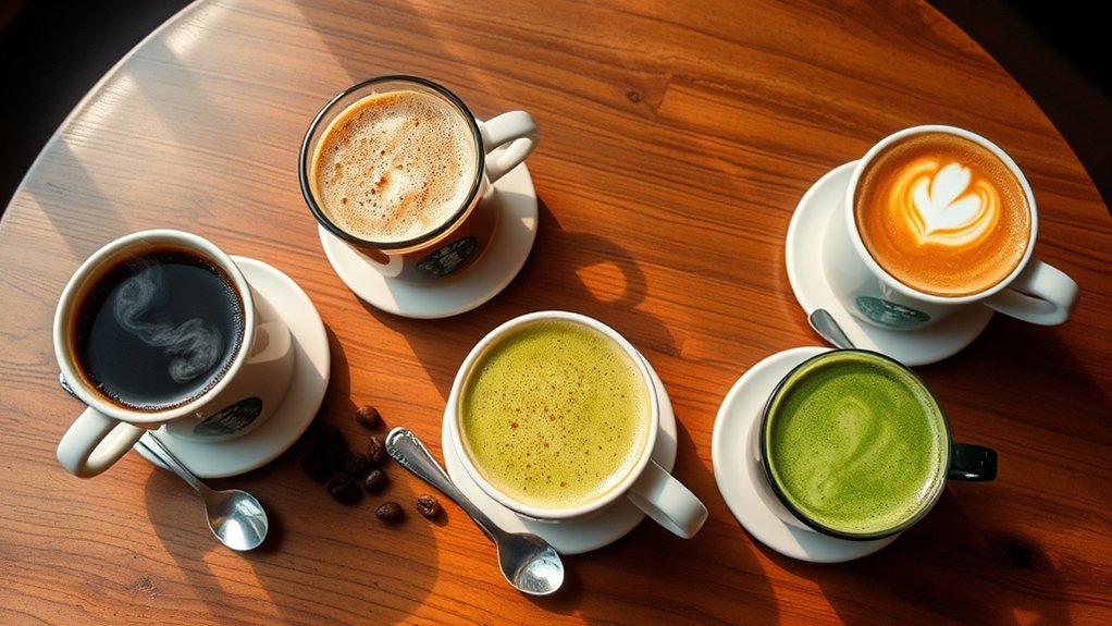 classic coffee drinks prices