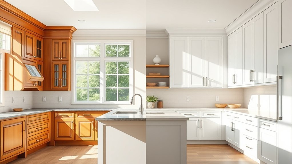 classic vs modern kitchen styles