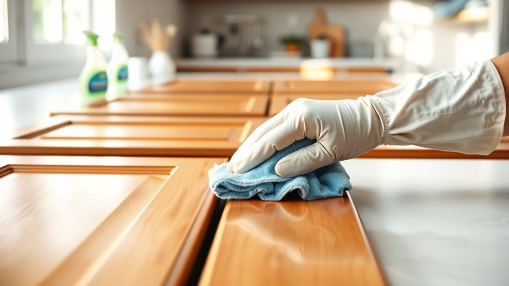clean degrease prepare surfaces