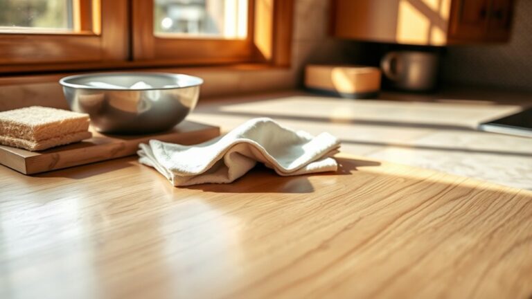 clean greasy kitchen cabinets