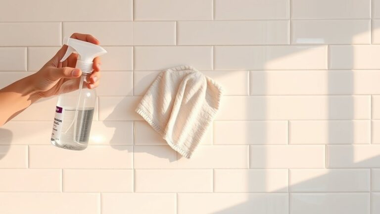 clean kitchen tiles easily