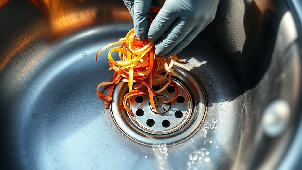 clear blockages safely regularly