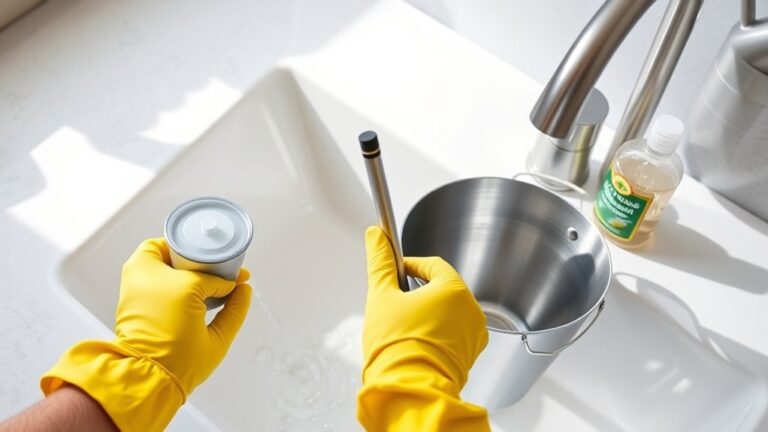 clear kitchen sink clog