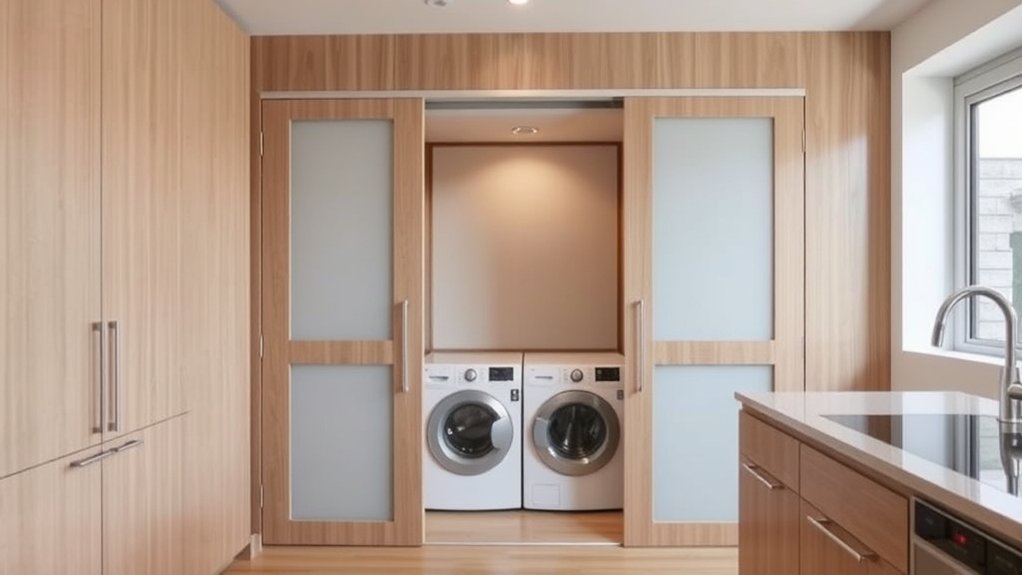 concealed space saving laundry solutions