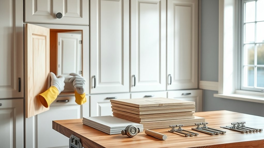 cost effective cabinet upgrade