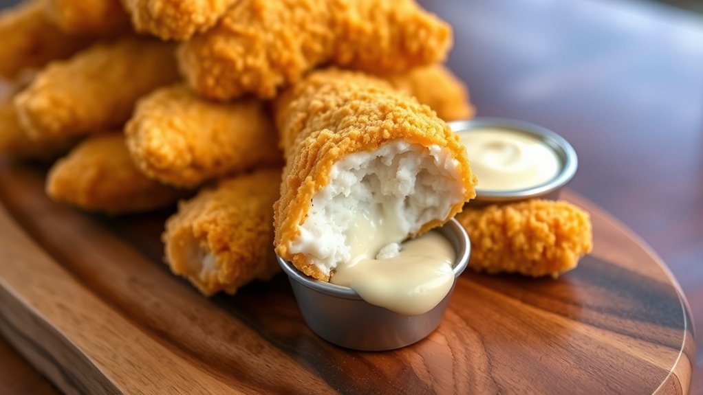 crispy flavorful chicken tenders
