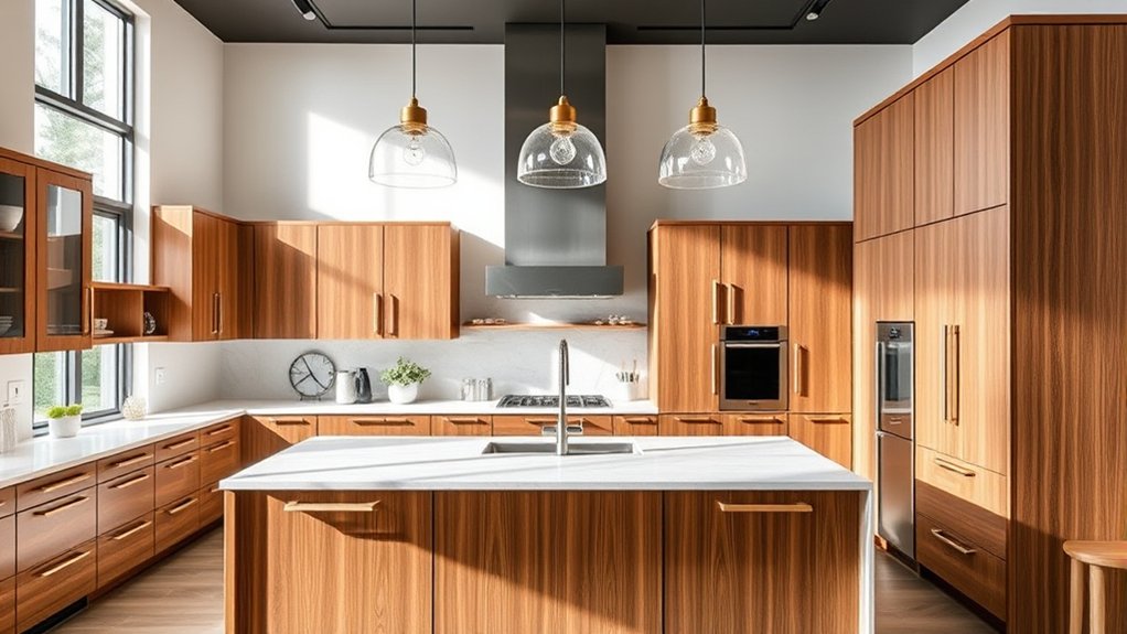 custom high end kitchen cabinetry