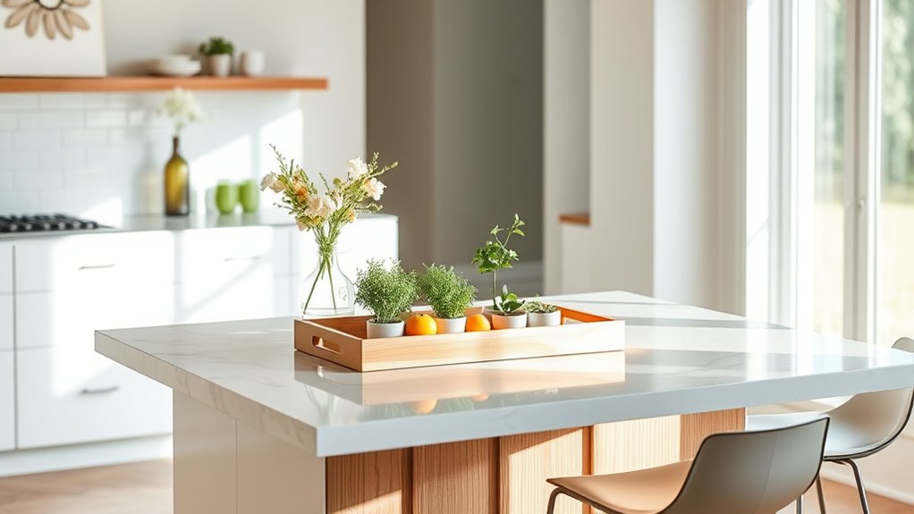 decorate kitchen island effortlessly