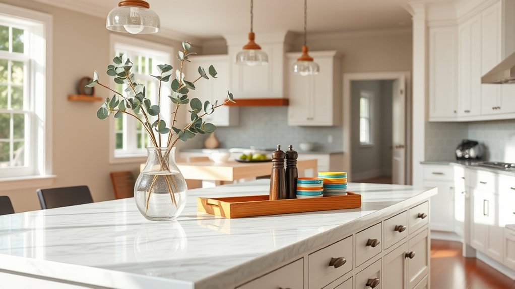 decorate with simple accessories