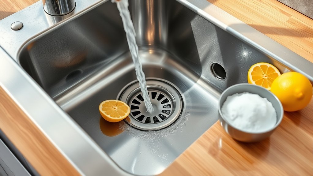 eco friendly sink odor removal