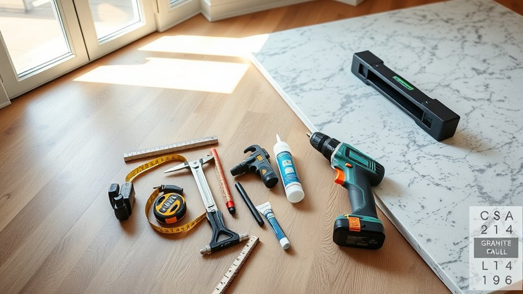 gather tools and materials