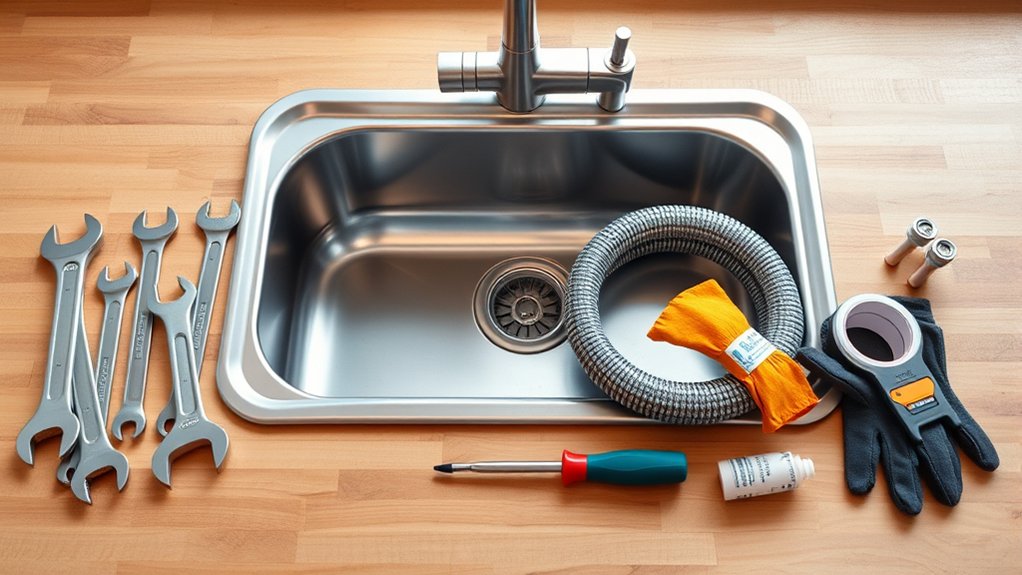 gather tools and materials