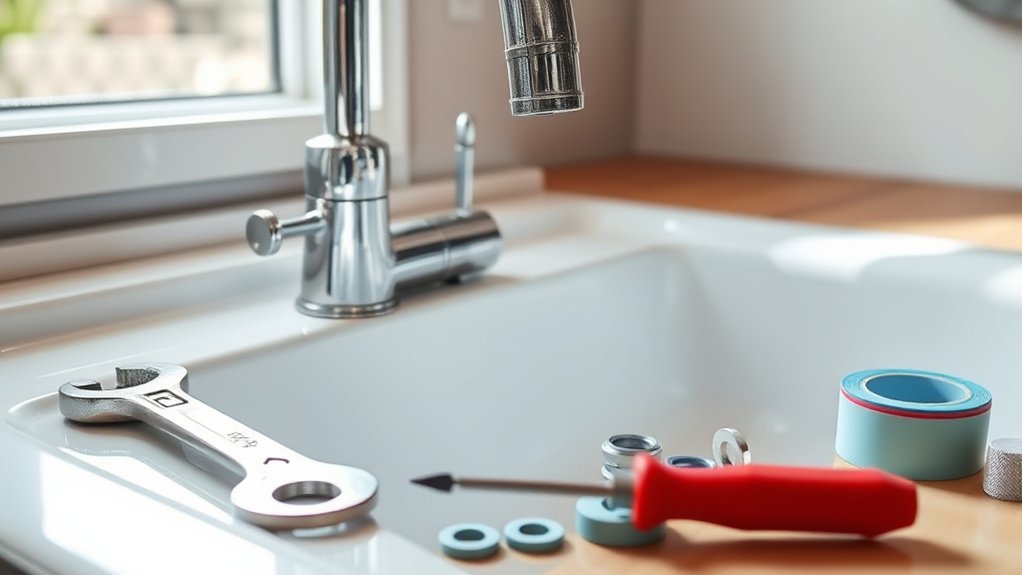 gather tools and replacement parts