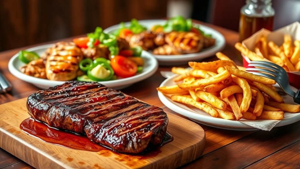 hearty non burger meal options