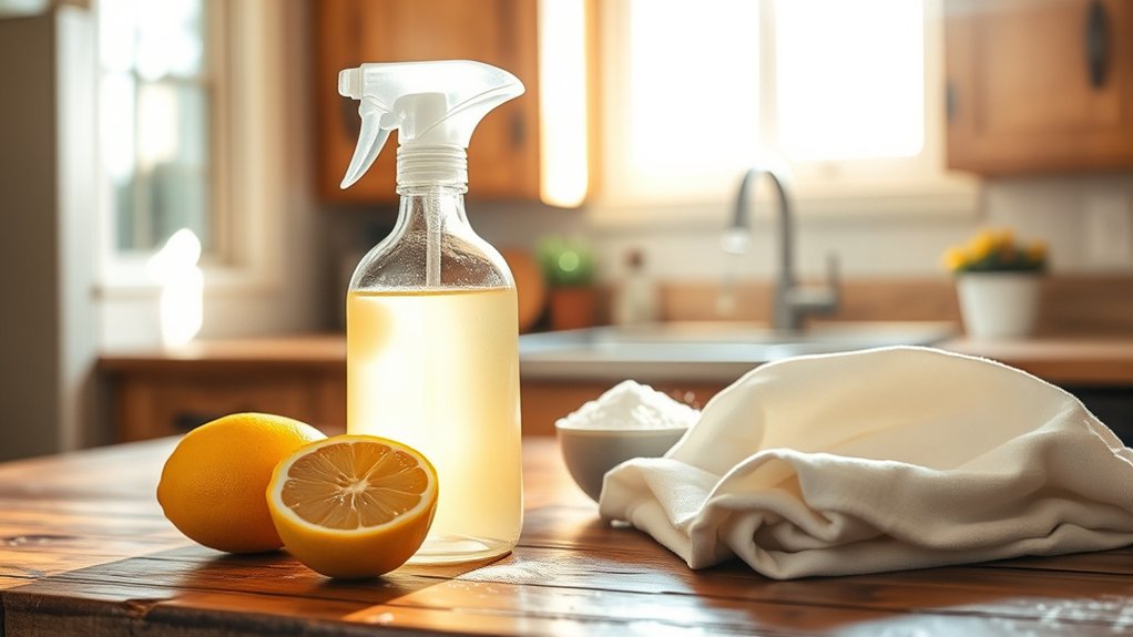 homemade natural kitchen degreaser