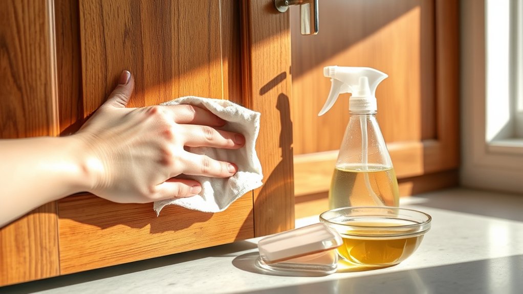 homemade vinegar stain cleaner