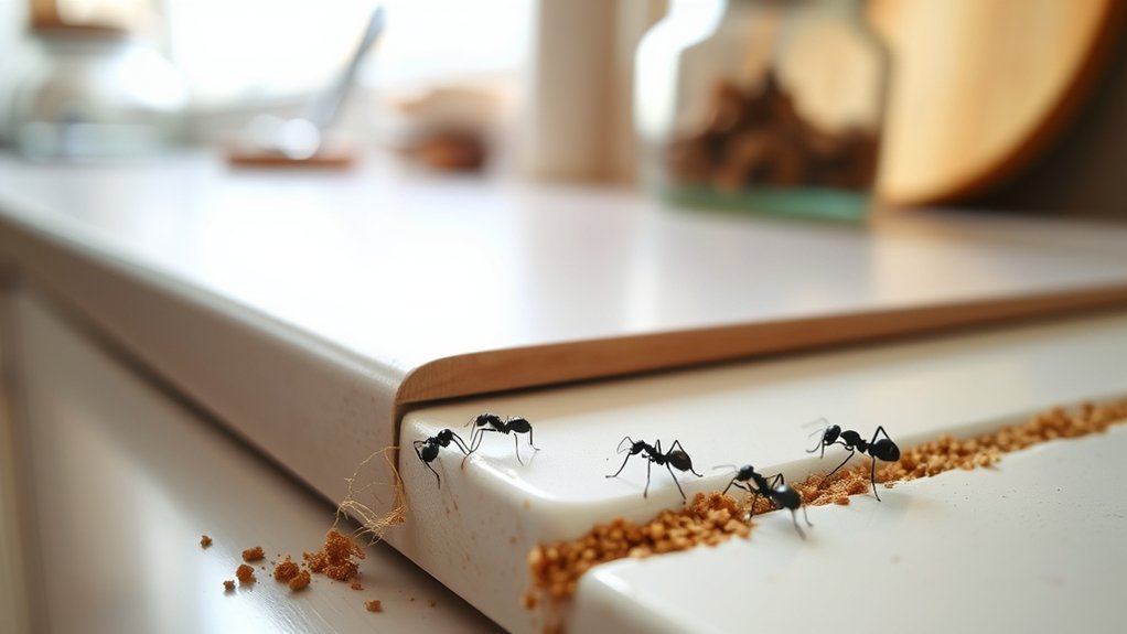 identify track eliminate ants