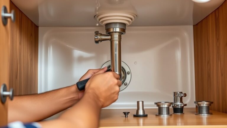 install sink drain easily
