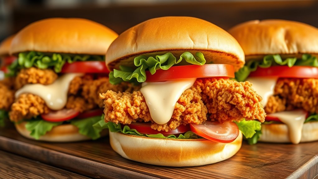 kfc sandwiches with prices