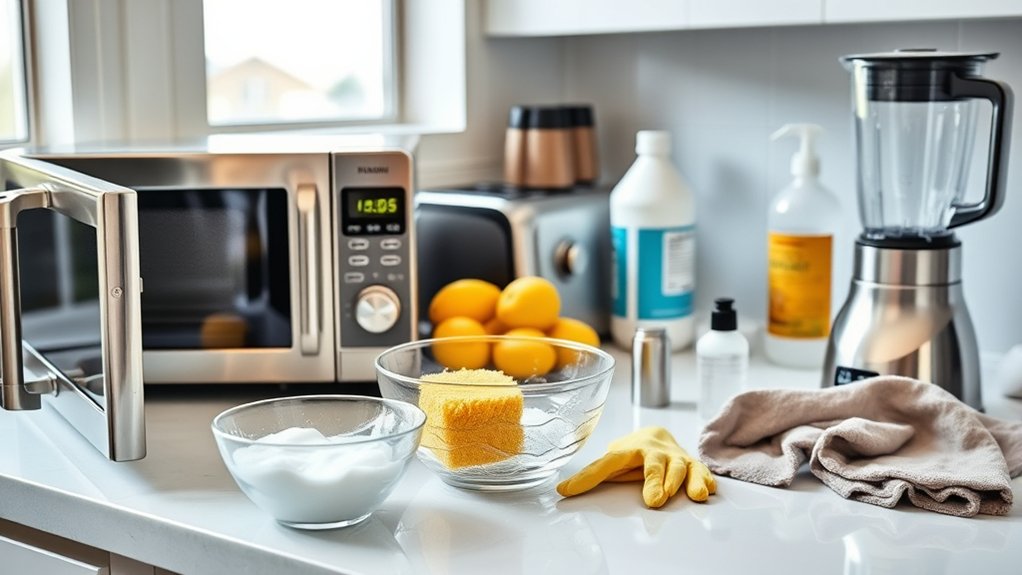 kitchen appliance cleaning guide