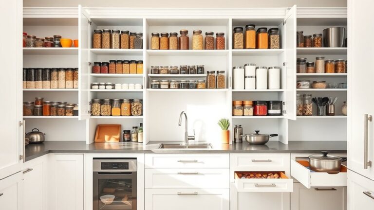 kitchen cabinet organization tips
