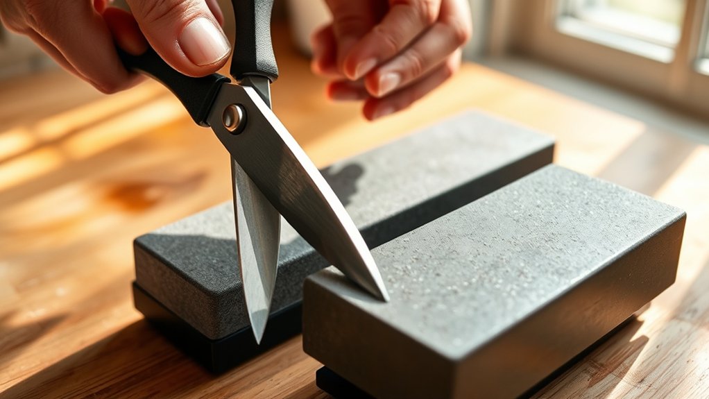 maintain sharpness and safety