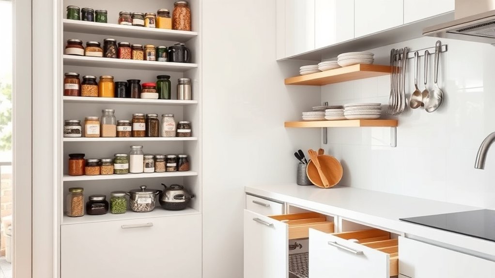 maximize vertical hidden storage