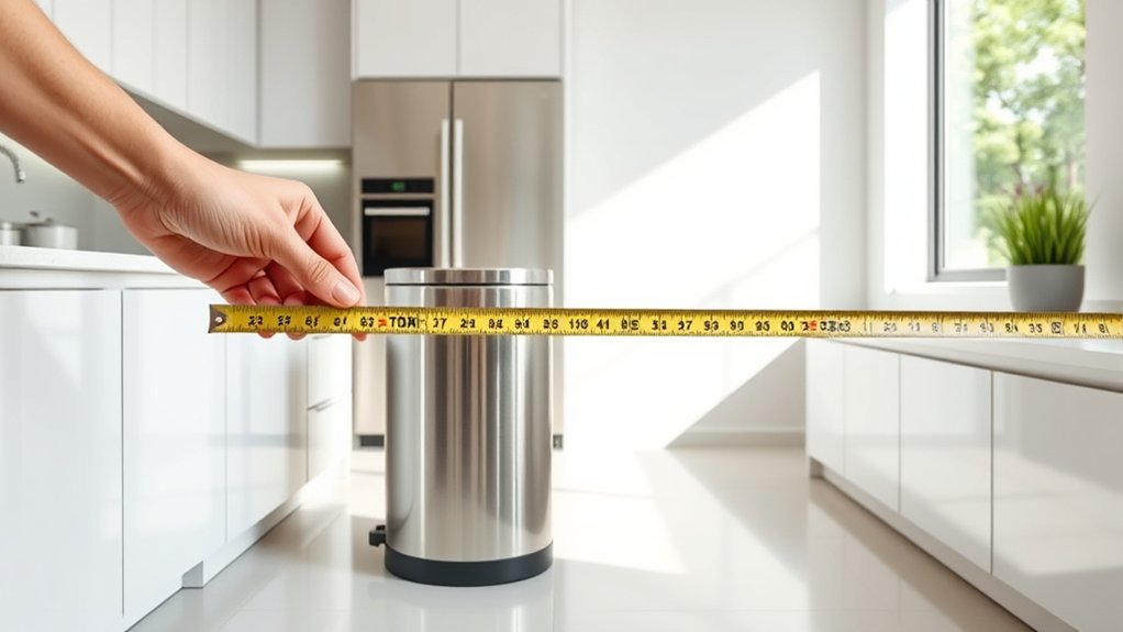 measure fit space dimensions