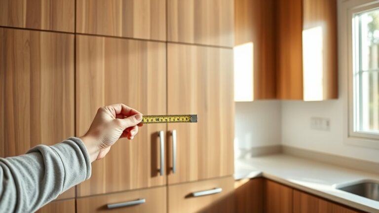 measuring kitchen cabinet dimensions
