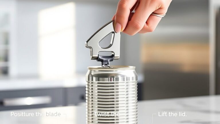 open cans effortlessly quickly