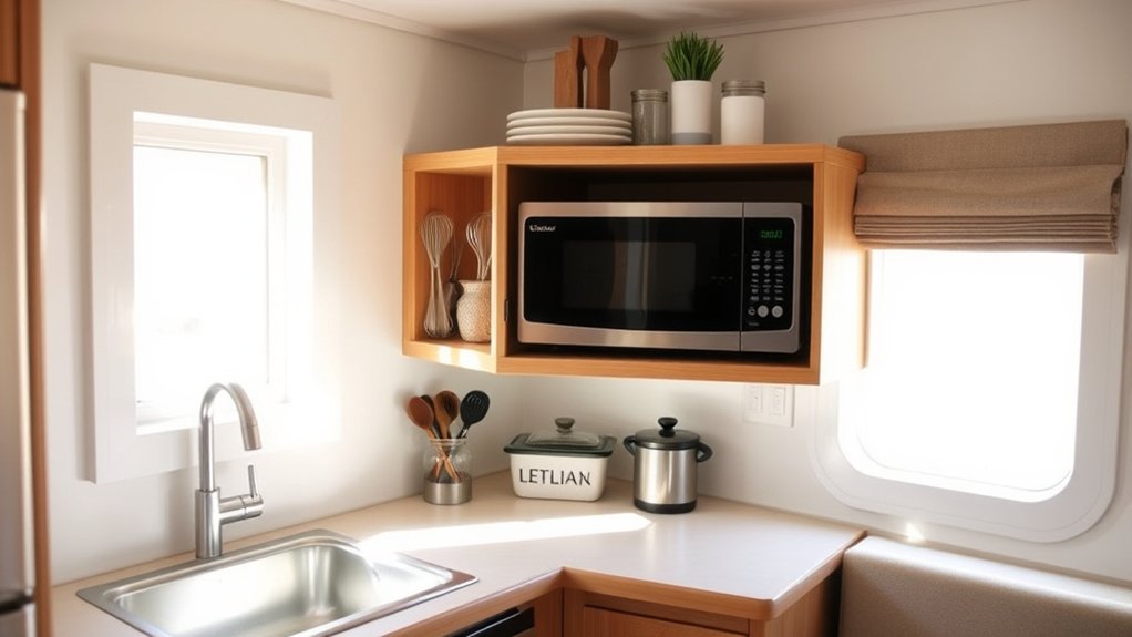 optimal microwave placement considerations