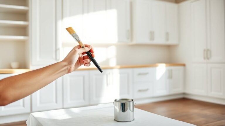 paint kitchen cabinets easily