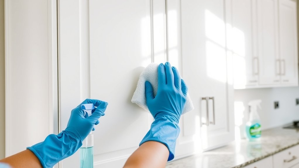 painted cabinet cleaning guide