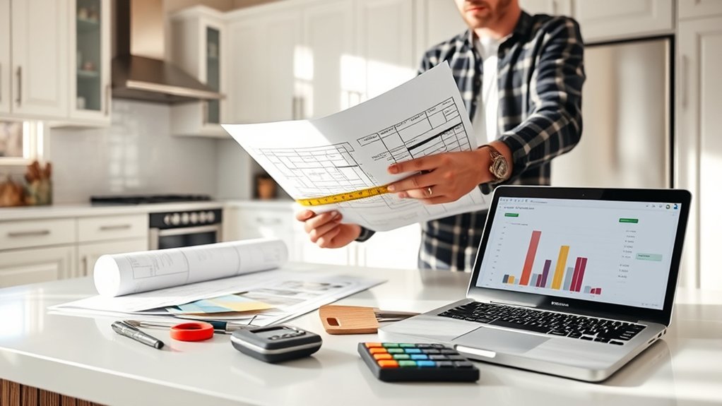 plan budget design materials