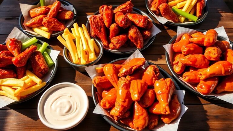 popular buffalo wild wings dishes