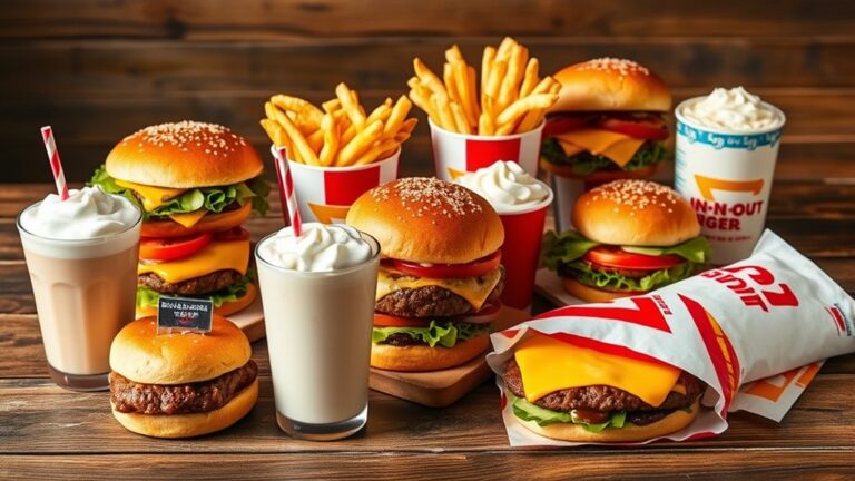 popular in n out menu items