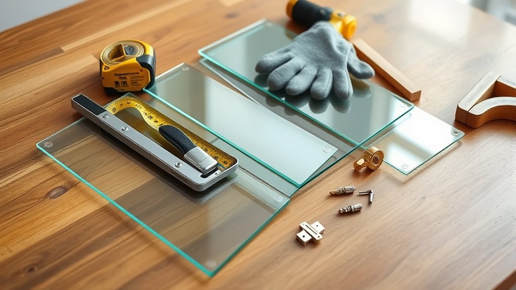 prepare tools and materials