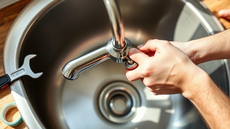 remove kitchen faucet easily