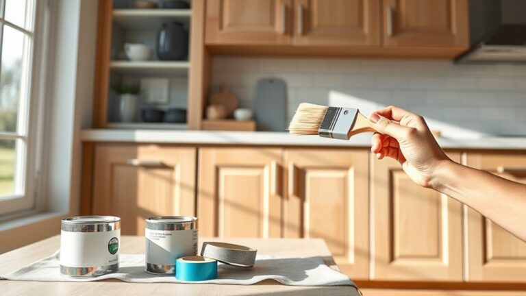 repainting kitchen cabinets guide
