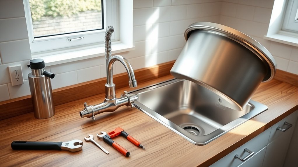 replacing a kitchen sink