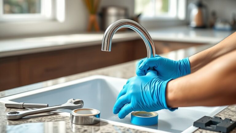 replacing kitchen faucet instructions