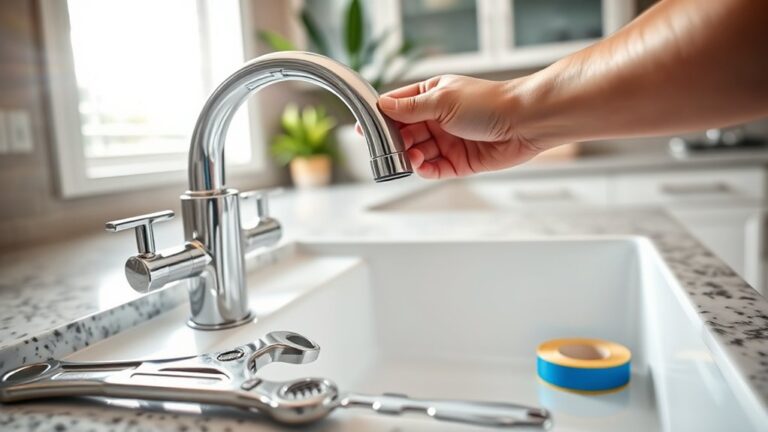 replacing kitchen faucet instructions