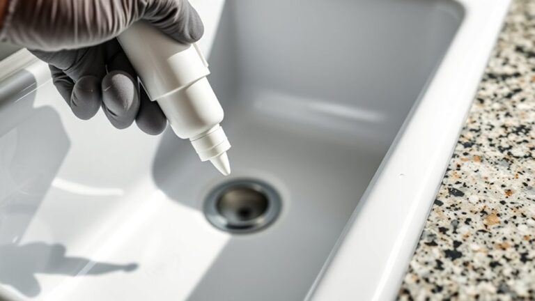 seal sink to countertop