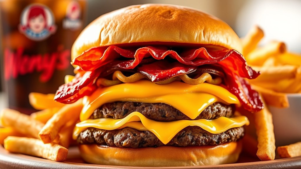 six bacon two patties