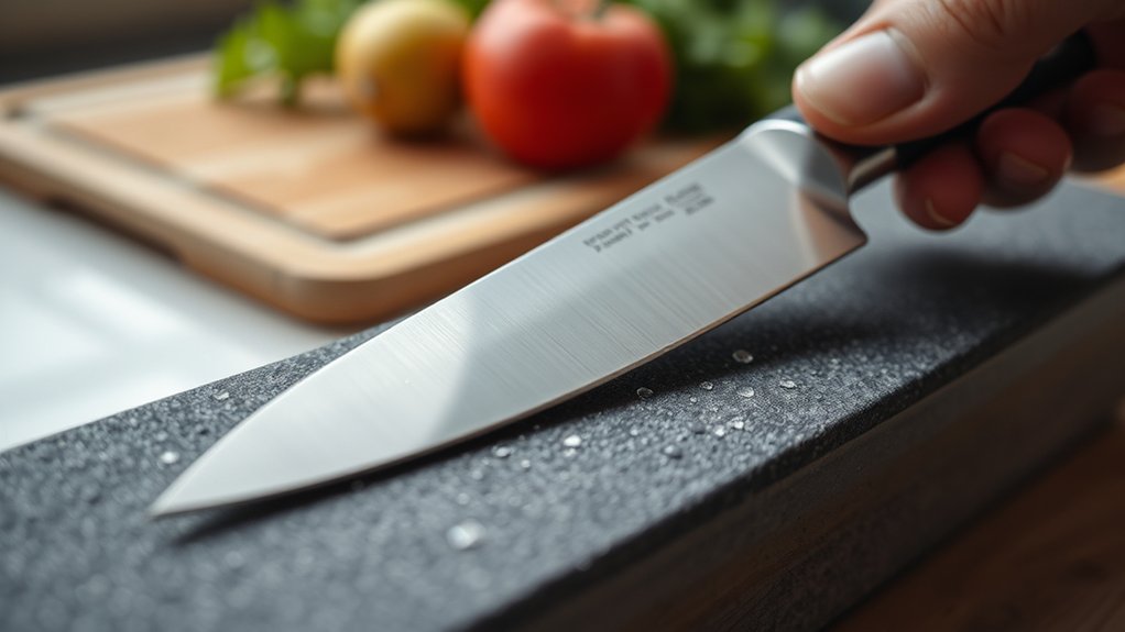 three step knife sharpening