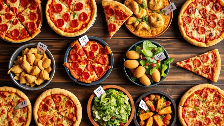 top papa john menu items