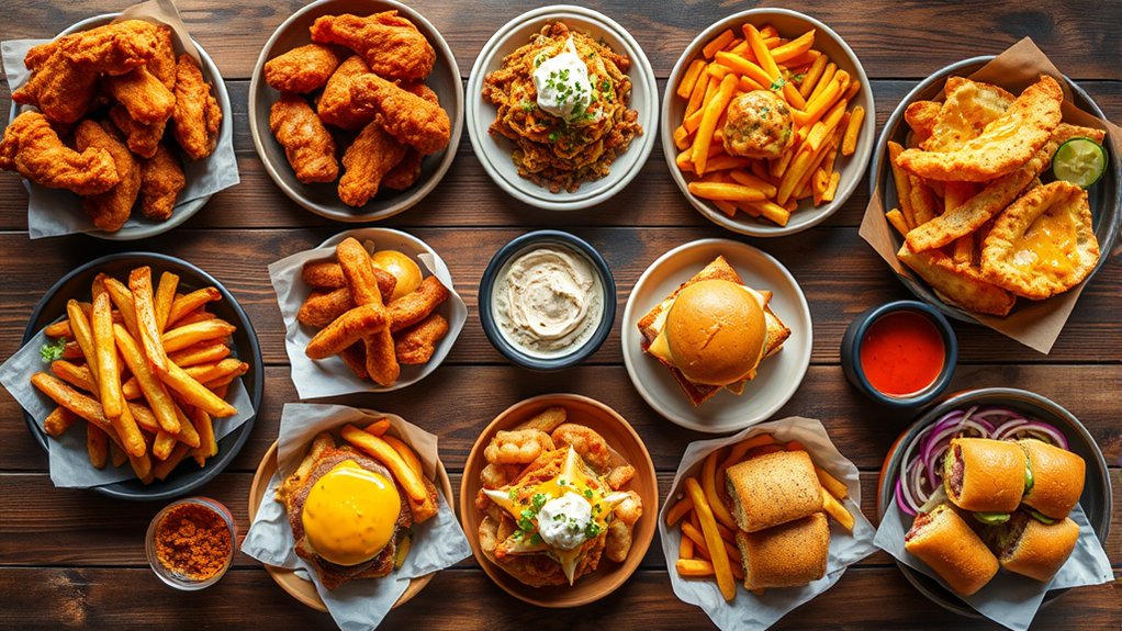 top rally menu picks